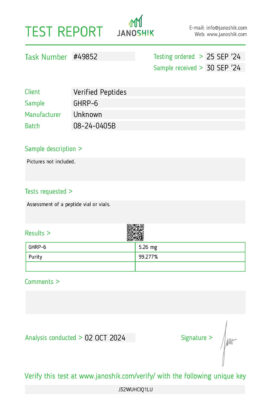 G-6 Lab Test October 2024