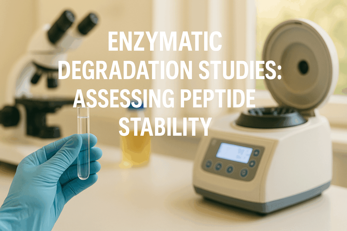 An article that explains peptide stability and enzymes