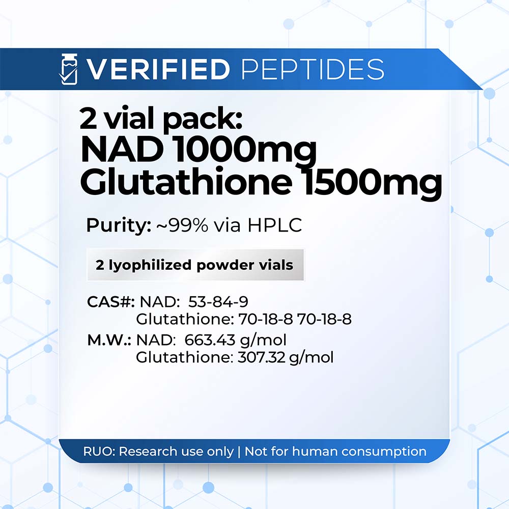 peptide bundle of nad and glutathione