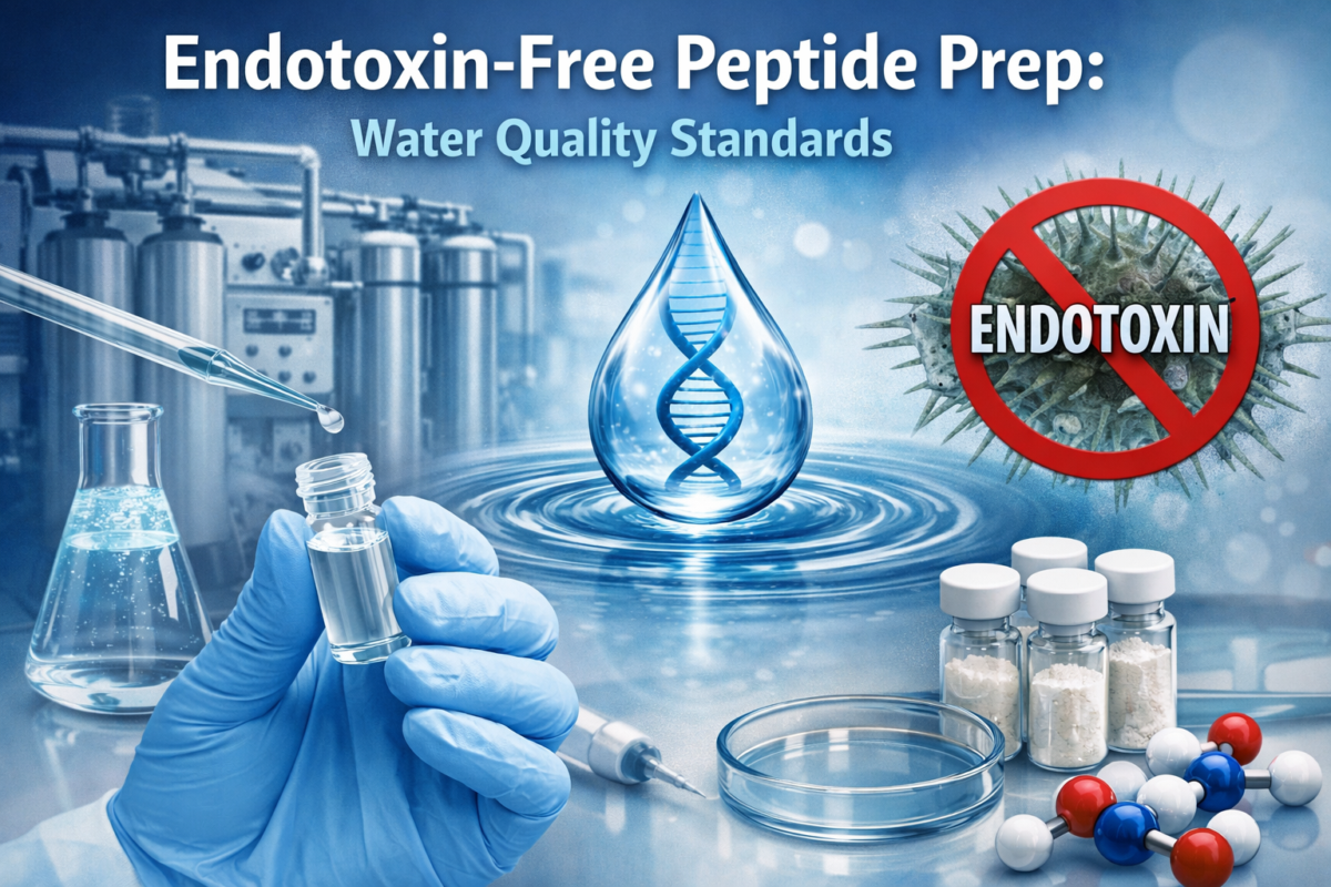 Endotoxin-Free Peptide Prep Water Quality Standards