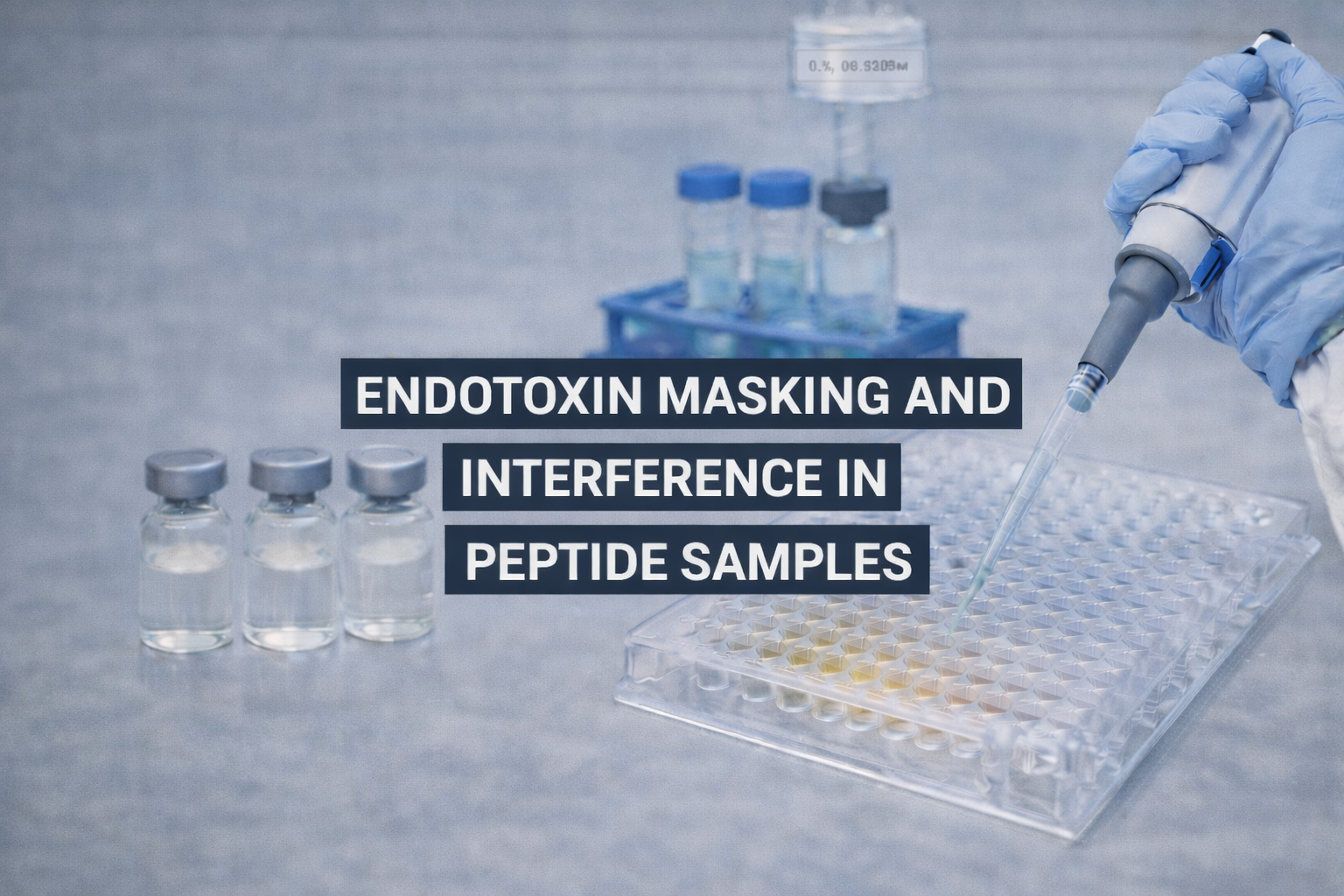 Endotoxin Masking and Interference in Peptide Samples